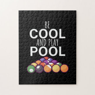 Billiards Player | Be Cool And Play Billiard Pools Jigsaw Puzzle