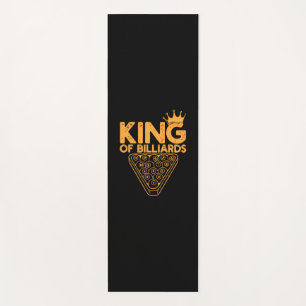 Billiards Player King Of Billiards Yoga Mat