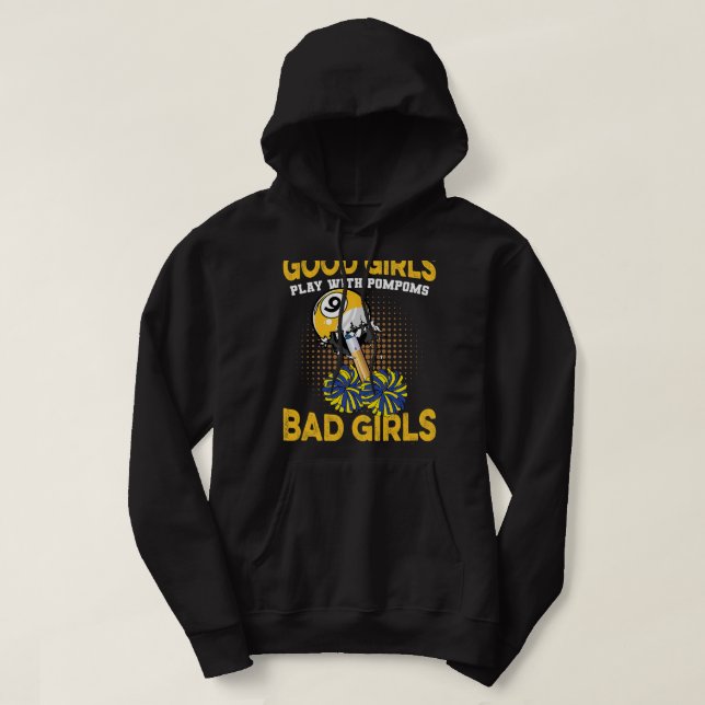 Billiards Player Pool Player Billiards Hoodie (Design Front)
