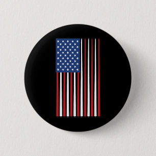Billiards Player Usa American Flag Pool Sticks Cue Button