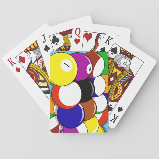 Billiards Playing Cards