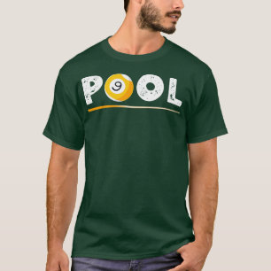 Billiards Pool 9 Player  T-Shirt