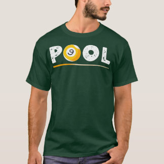Billiards Pool 9 Player  T-Shirt