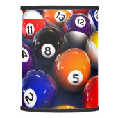 Billiards Pool Balls Table Lamp (Left)