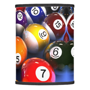 Billiards Pool Balls Table Lamp