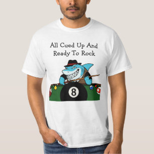 Billiards Pool Hall Rebel Funny Tshirts