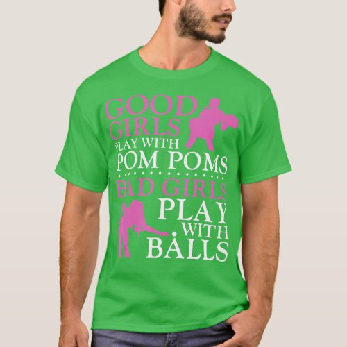 Billiards Pool Player Ball Girl Good Girls Play Wi T_Shirt