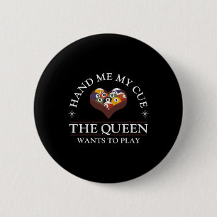 Billiards Pool Player Ball Girl Hand Me My Cue The Button