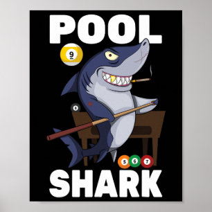 Billiards - Pool Shark - Snooker Player - R Pub -  Poster