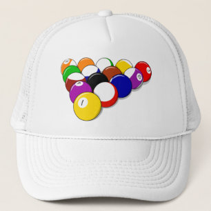 Billiards--Rack 'em up! Trucker Hat