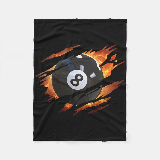 Billiards S Men 8 Ll Pool S Pool League  Fleece Blanket (Front)