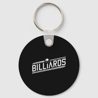 “billiards” - Sleek Angled Design  Keychain