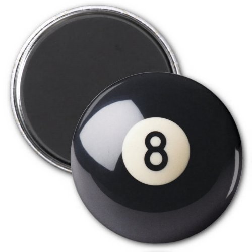 Billiards Snooker 8_Ball Magnet