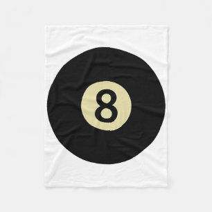 Billiards Snooker Pool Ll Number 8 Billiard Player Fleece Blanket