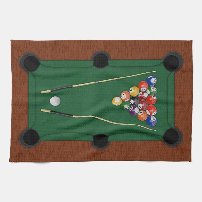 Billiards Towel (Horizontal)