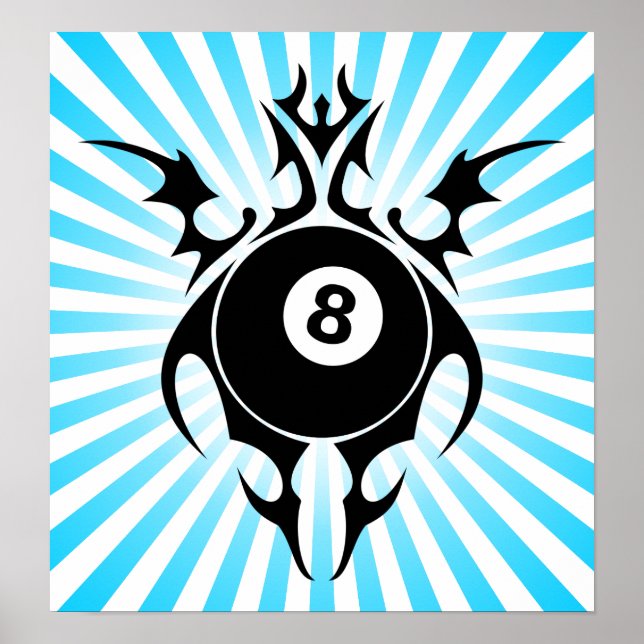 billiards : tribalz poster (Front)