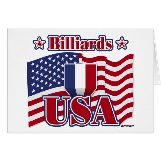 Billiards USA Cards (Front Horizontal)