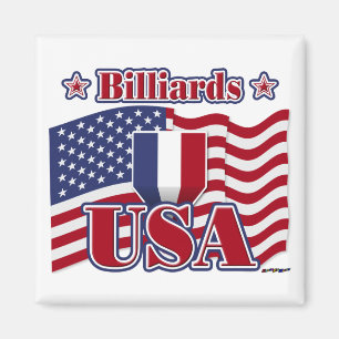 Billiards USA Magnet