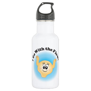 Billie Bladder "I Go With The Flow" Water Bottle