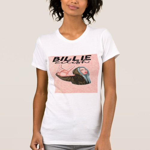Billie Eilish estampado T_Shirt