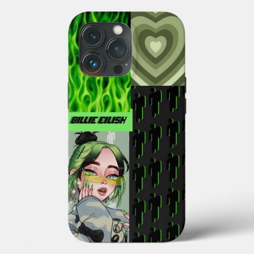 Billie Eilish Stylish Iphone 13 Pro Max Phone Case