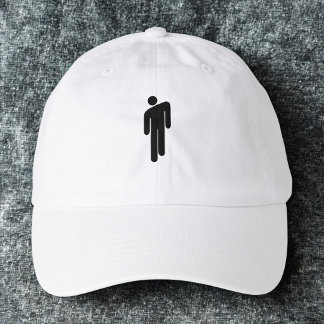 Billie Eilish's Logo Designed White Unisex Hat