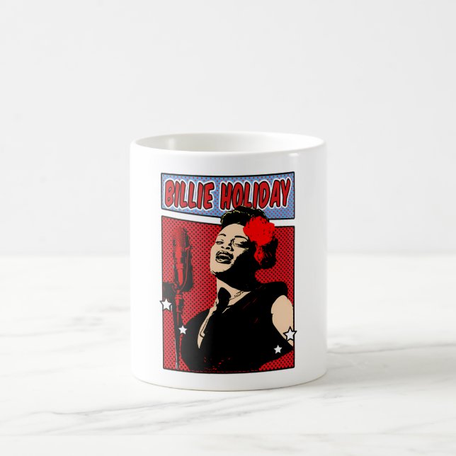 Billie Holiday Coffee Mug (Center)