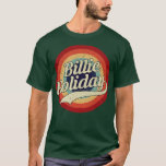 Billie Holiday - Retro Circle Vintage T-Shirt