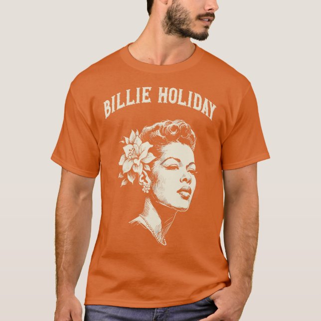 billie holiday T-Shirt (Front)