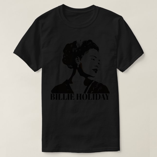 Billie Holiday T-Shirt (Design Front)