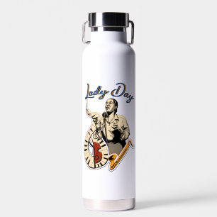 Billie Holiday Water Bottle
