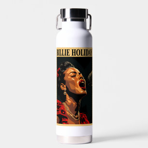Billie Holiday Water Bottle