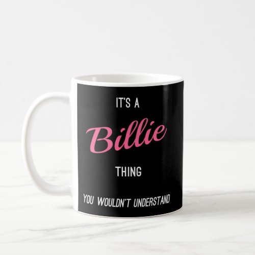 Billie Personalized First Name Customized For Coffee Mug