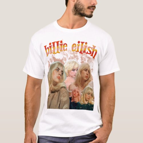 Billie shirt Eilish t_shirt Happier merch 
