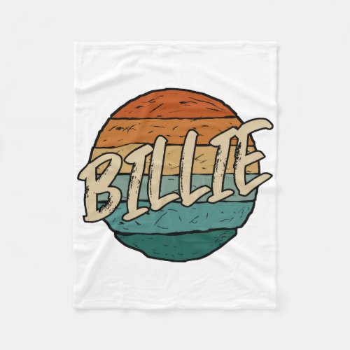 Billie Vintage Fleece Blanket