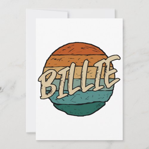Billie Vintage Invitation