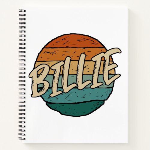 Billie Vintage Notebook
