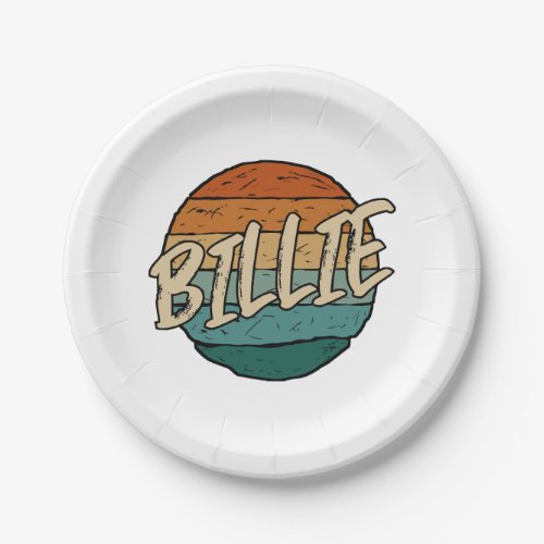 Billie Vintage Paper Plates
