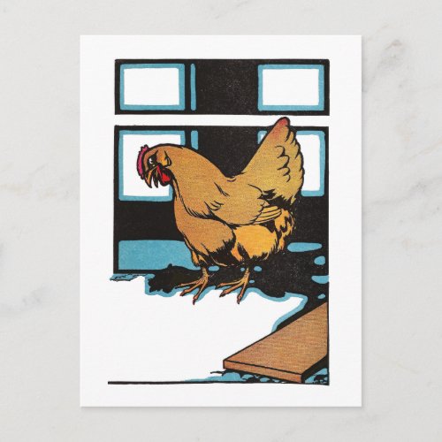 Billina the Yellow Hen Postcard