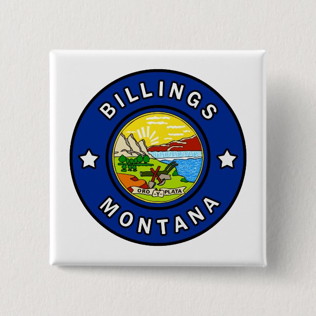 Billings Montana Button (Front)