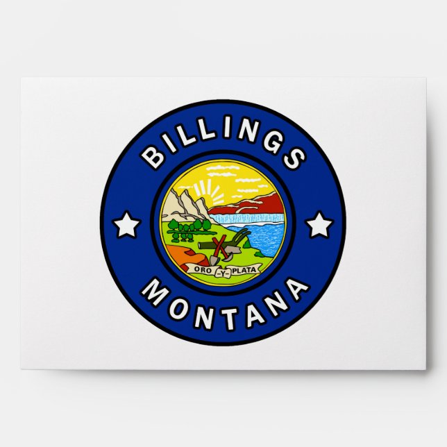 Billings Montana Envelope (Front)