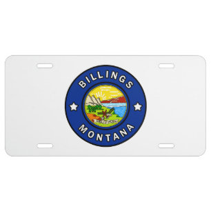 Billings Montana License Plate