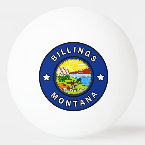 Billings Montana Ping_Pong Ball