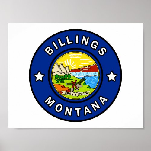 Billings Montana Poster