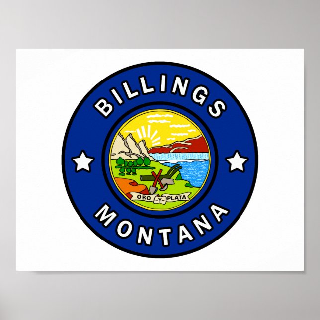 Billings Montana Poster (Front)