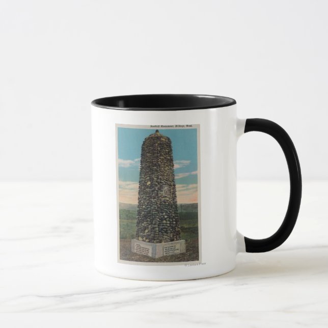 Billings, MT - View of Boothill Monument Mug (Right)