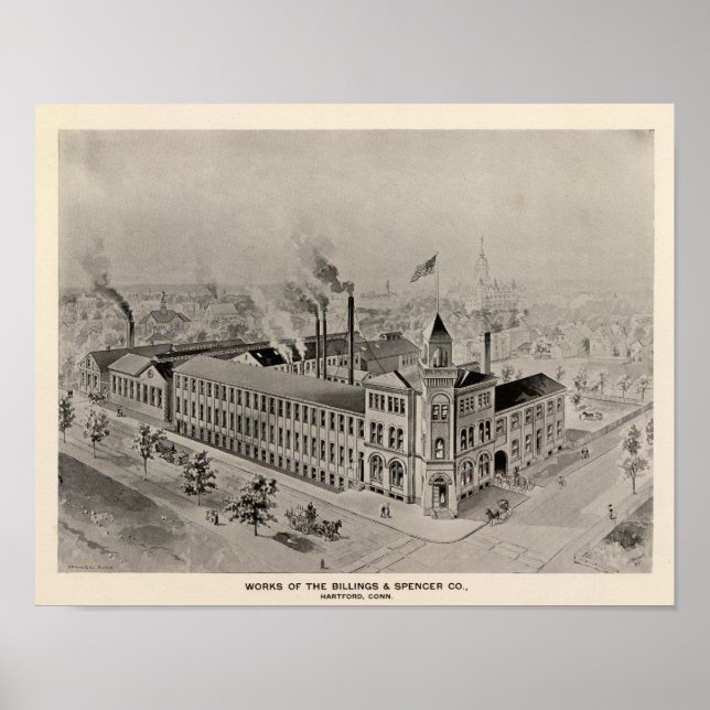 Billings & Spencer Co Poster (Front)