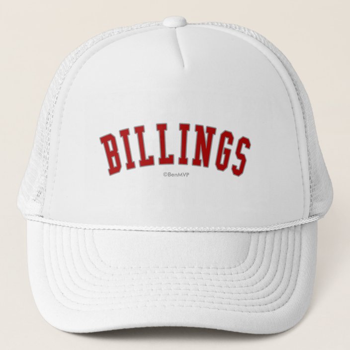 Billings Trucker Hat