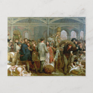 Billingsgate Fish Market Postcard