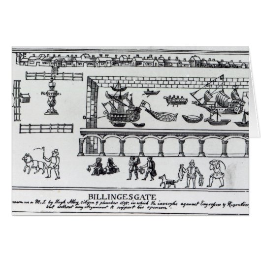 Billingsgate Market Cards (Front Horizontal)